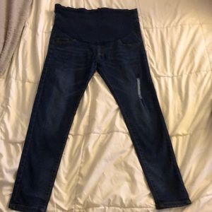 Maternity jean leggings